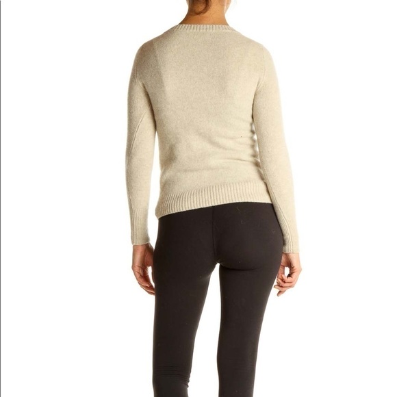 J.CREW Beige Printed All Day Wear Sweater size XS - Picture 4 of 8